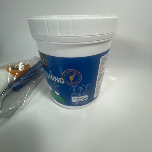 Duril Tile Refinishing Water Based Paint Low Odor &nVOC 1Kg 2 Coats 40-50 Sq. ft - Picture 6 of 8